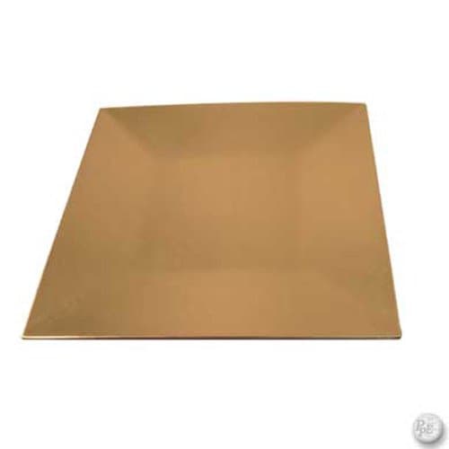 Tabletop Classics Square Gold Charger Plates Pkg/12 TRG-6670