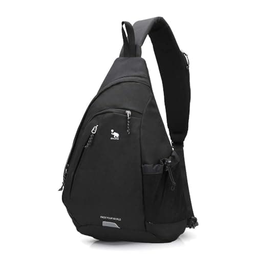 Kimlee OIWAS One Strap Backpack for Men Single Strap Backpack Sling Bag Crossbody Shoulder Daypack for Boys Women
