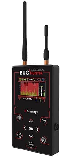 Counter Surveillance | RF Signal Detector | Bug Sweeper | BH-04 Professional | FCC & ICES Certified