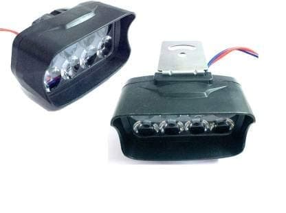 RA Heavy Duty CREE LED Fog Light/Work Light Bar Spot Beam Off Road Driving Lamp Universal Fitting/Fog Lamps LED DRL Light Bar White for All Bikes and Cars (8 LED Light, Set of 2)