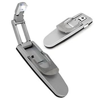 Robotic LED Clamp Lamp Folding Book Light Reading Lamp Clip Lamp Clamp for KINDLE 3 4 [Energy Class A+]
