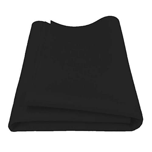 100% Merino Wool Craft Felt - Black (Half Yard)