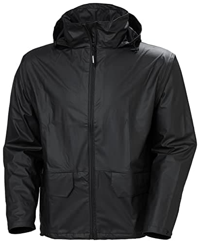 Helly Hansen Workwear Men's Voss Rain Jacket – Waterproof Windproof Workwear Shell