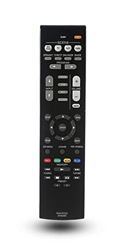 Replacement Remote Control for Yamaha RX-V379 RX-V381 RX-V383 RX-V385 RX-V483 RX-V579 RX-V581 HTR-3068 RX-V585 RX-V481 HTR-2067 RX-V479 RX-V479BL AV Receiver