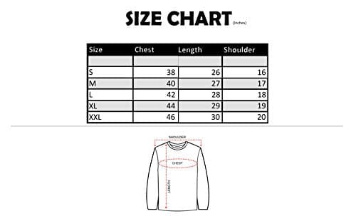 RSO Outfits Men's Plain Round Neck Full Sleeves Plain Solid Cotton Regular Fit Casual T-Shirt