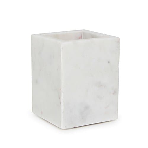 houseproud Cubic White Toothbrush Holder