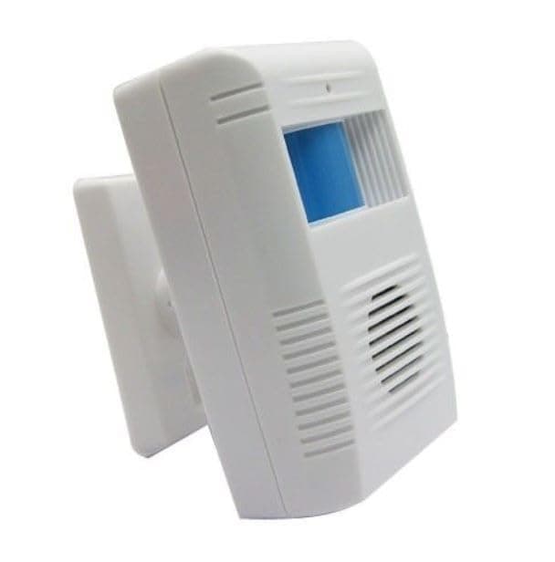 Rubik Visitor Alert Chime, Electronic Motion Sensor Wireless Alarm Door Bell Guest Saluting Chime Intelligent Welcome Alarm for Home Driveway Office Reception Indoor Entry