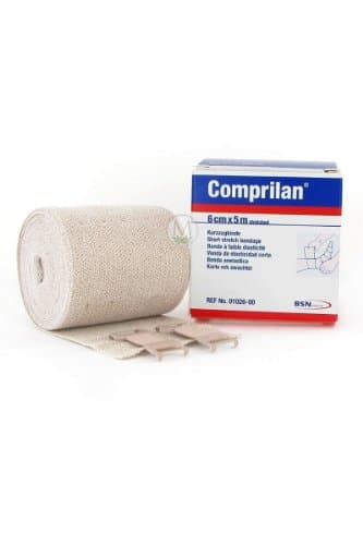 Jobst Comprilan Short Stretch Compression Bandage, 6cm x 5m Stretched, Latex Free Bandage