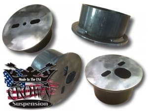 1982-2004 S10 Air Ride Front Cups Set Universal Air Bag