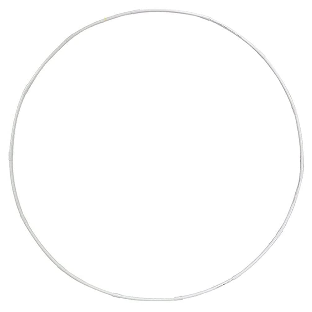 TOYANDONA 1 Set Round Backdrop Stand Circle Balloon Arch Frame Wedding Arch Stand Balloon Garland Ring for Wedding Decoration Birthday Party Supplies White 180cm