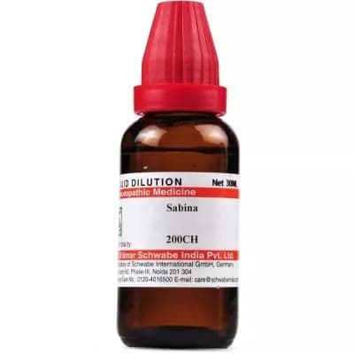 Sabina 200 CH (30ml) || WSI Homeopathy Dilution