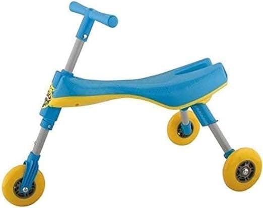 EASY PAY Kids Scuttle Bug Type Folding Trike Toy (Blue)