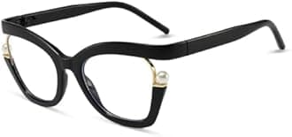 Oversized Cat Eye Reading Glasses for Women, Retro Stylish Blue Light Blocking Reader, Anti-fatigue Computer Glasses