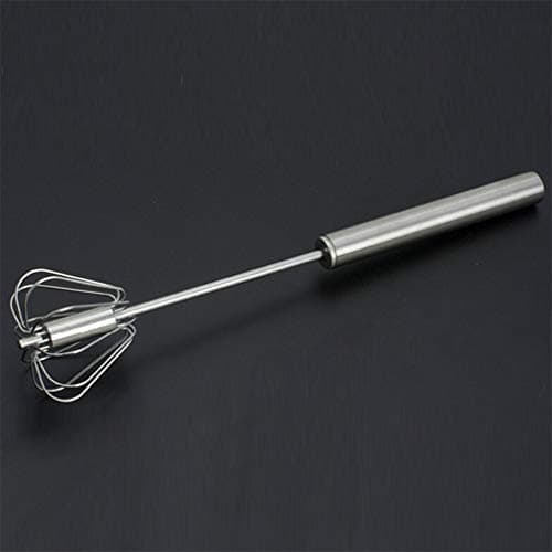 Sevenfly Metal Hand Semi-Automatic Egg Beater Manual Self Turning Whisk Hand Mixer Blender Egg Tools Kitchen Tools
