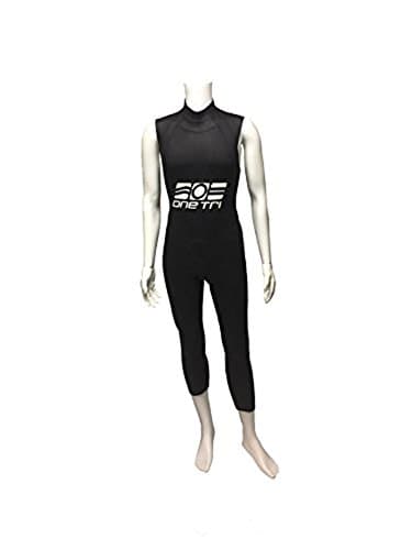 One Tri Men's Triathlon Wetsuit - Sleeveless (Medium)