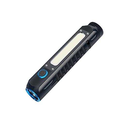 Flashlight Rechargeable Magnetic LED Flashlight 500LM Super Bright LED Tactical Flashlight with Cob Sidelight Waterproof 8 Modes for Camping Emergency and Outdoor Use
