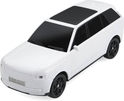 Black Portable Wireless Bluetooth Car Speaker | Compact & Powerful Bluetooth Speaker for On-The-Go Audio (RANGROVER, White)