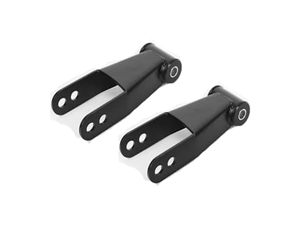 F150 2015-2020 1"-2" Drop Kit Leveling Lowering Shackles Rubber Bushing