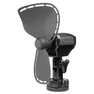 CaframoULTIMATE 24V 2-SPEED 7'' FAN BLACK W/ LIGHTER PLUG