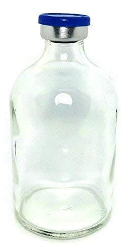 100mL Sterile Clear Glass Vial - Alpha Lab Supply
