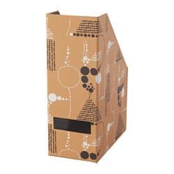 Magazine File, Ikea HEJSAN, Kraft Brown