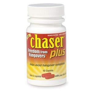 Chaser Freedom from Hangovers, 40 Caplets 500 mg. each