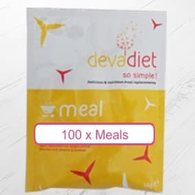 100 x Vegetable Chilli High Protein Meal Replacements - Devadiet Weight Loss - Low calorie - VLCD Diet