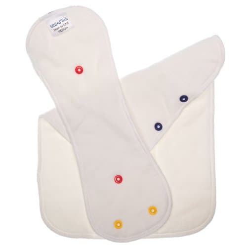 Itti Bitti Bitti D'lish Snap in One Extra Boosters Sets, White, Large