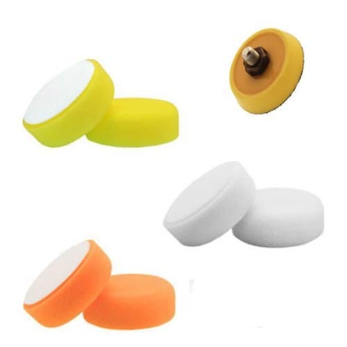 Flexipads 3" Dual Action Machine Polisher Complete Spot Pads Kit