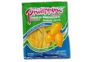 Dried Mango Preserves (Mangue Seche) - 3.5oz [3 units] by Phillippine Brand.