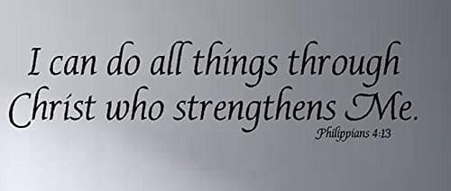 I CAN DO All Things Through Christ Philippians 4 :13 Rubber Stamps Business Logo Stamps Wedding Stamp Logo Stamp Invitation or Save The Date Rubber Cling Stamp