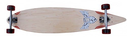 Flying Wheels Longboard Complete Pintail board 113 x 25 cm Carver Cruiser - Special Edition with Koston ball bearings