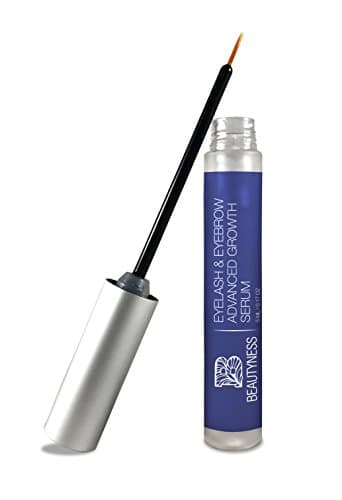 Eyelash & Eyebrow Advanced Growth Serum – For Longer, Thicker, Fuller & Healthier Looking Lashes & Brows.