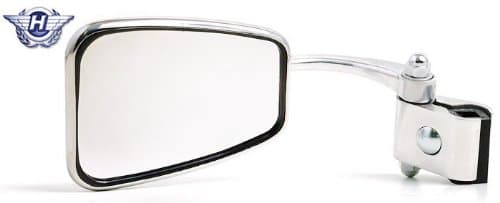 HDM Products Stadium Rectangular Leg Shield Mirror for The Left Hand Side