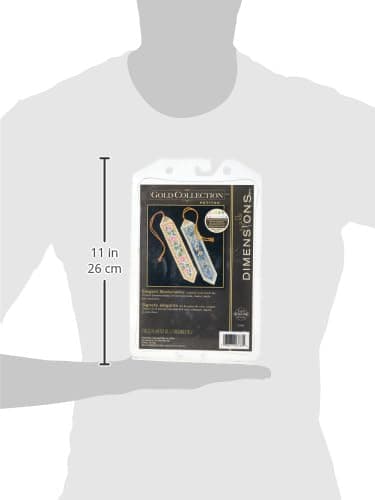 Dimensions Gold Collection Counted Cross Stitch Bookmark Craft Kit, 2 pc