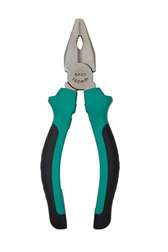 UB Tools Baso 70495 Combination Plier (Green/Black, 8in)