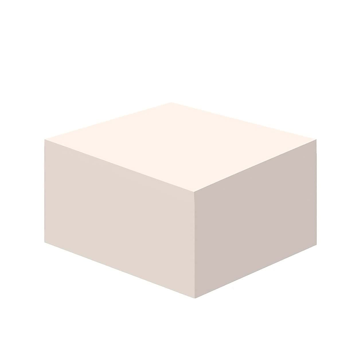 Dream Solutions USA Upholstery Visco Memory Foam Square Sheet- 3.5 lb High Density 5" Hx8 x8- Luxury Quality for Sofa, Chair Cushion, Pillow, May Relieve Backaches, Bed Sores