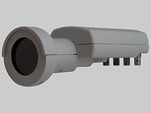 universal Quad LNB for 4 Participants for connecting 0.3 db, suitable for digital and analogue