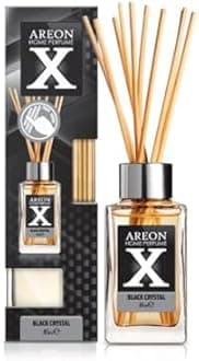 Home Perfume Areon Home Luxury Perfume Reed Diffuser Black Crystal + 10 Rattan Reeds