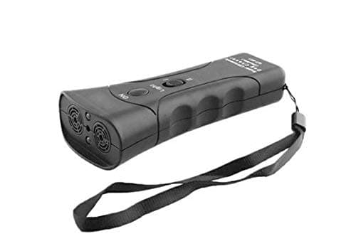 Q4 Anti Bark Ultrasonic; Stop Barking Control Handheld Dog Training Device with LED Light