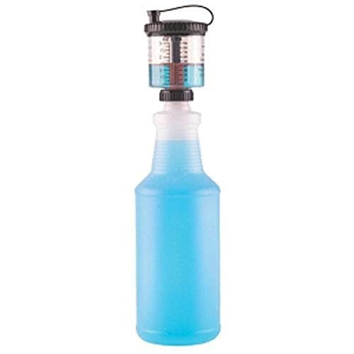 Tolco 200309 Pro-Blend Proportioner for Quart, 28mm, 2.5" Height, 13 Width, 3 oz. Capacity, Clear/Black (Pack of 12)