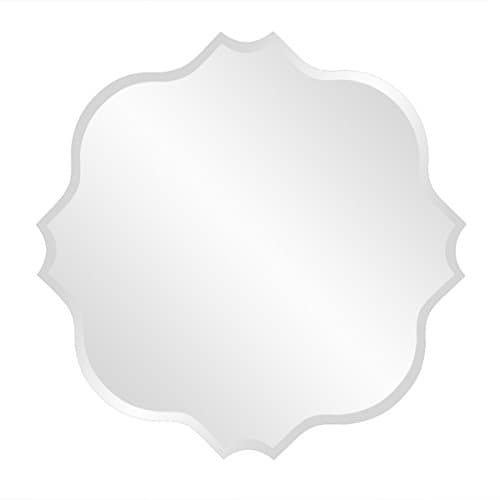 Small Peaked Frameless Mirror