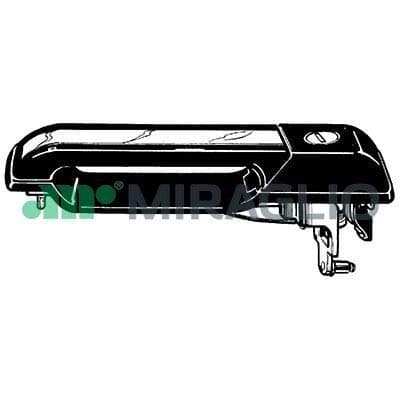 MANIGLIE ESTERNE E INTERNE Coppia maniglie con chiavi uguali Per THEMA fino al 1992