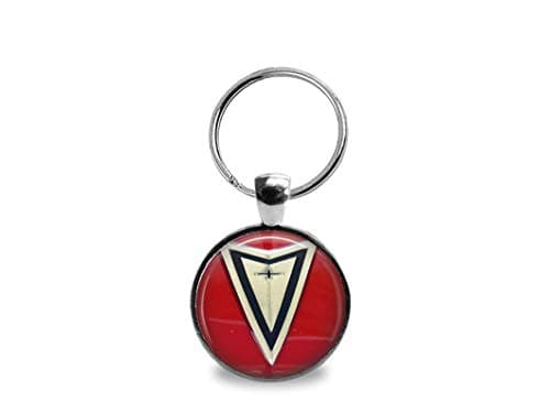 Vintage Pontiac Emblem Key Chain
