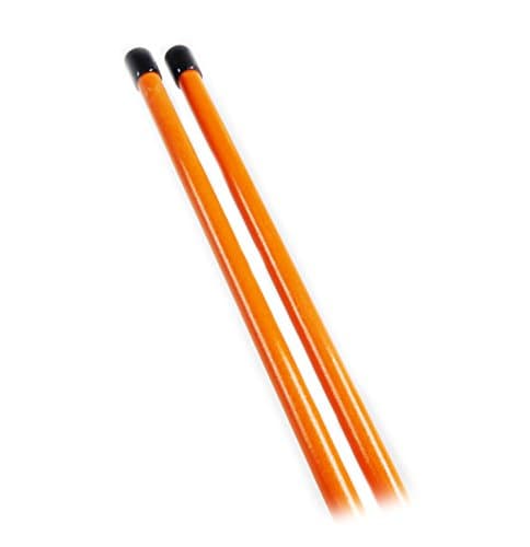 Alignment New Set of Two Custom Orange Golf Rods