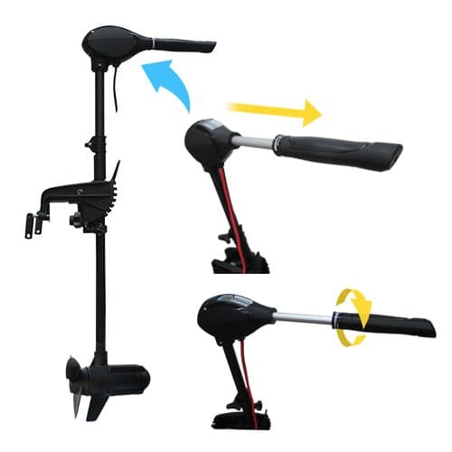 Haswing 2HP PROTRUAR 1.0 BRUSHLESS 65LBS 12V TROLLING Motor Salt/Fresh 50711