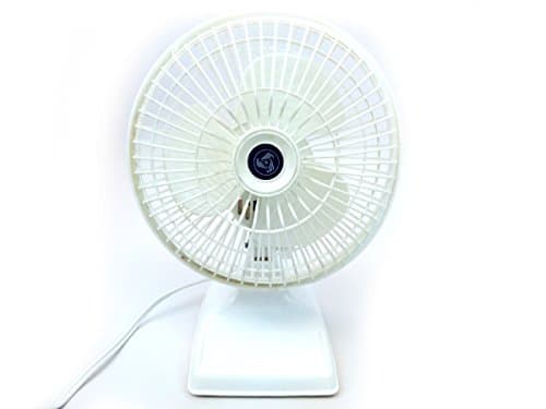 Small 6" Table top Desk Fan, Super Quite motor 6 Inches, 2 speed switch, 120V vertical tilt Adjustment. Home Office desk floor etc (BULK Quantity: 24 Pieces)
