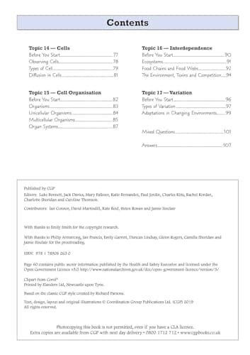 KS3 Year 7 Science Targeted Workbook (with answers) (CGP KS3 Targeted Workbooks)