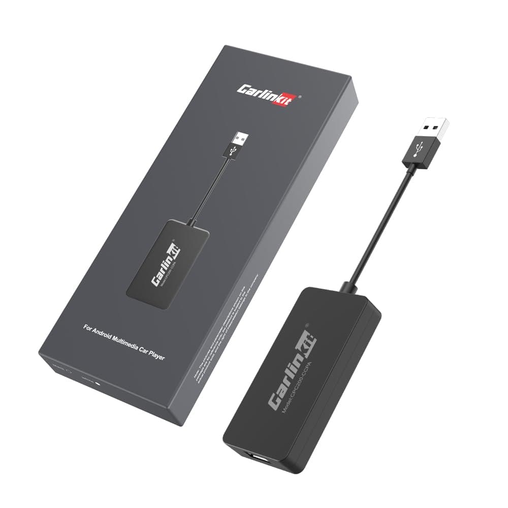 Carlinkit Adapter for Aftermarket Android Head Unit- CCPA CarPlay & Android Auto 2-in-1 Dongle- Support Mirrorlink/Voice Control/Steering Wheel Control- Only Fit for Android Car Radio