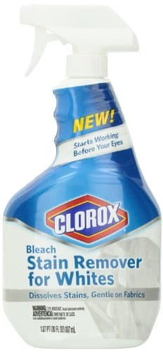 Clorox Bleach Stain Remover for Whites 30 Oz Trigger Spray (Pack of 2)
